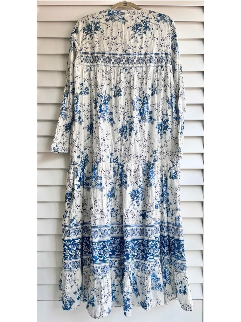 Zara Boho Floral Long Printed Maxi Dress Bloggers Favorite - Picture 9 of 13